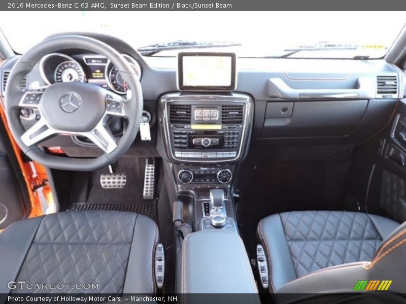 Black/Sunset Beam Interior - 2016 G 63 AMG 