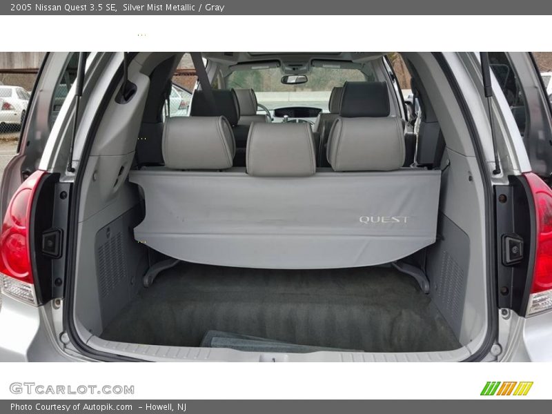 Silver Mist Metallic / Gray 2005 Nissan Quest 3.5 SE