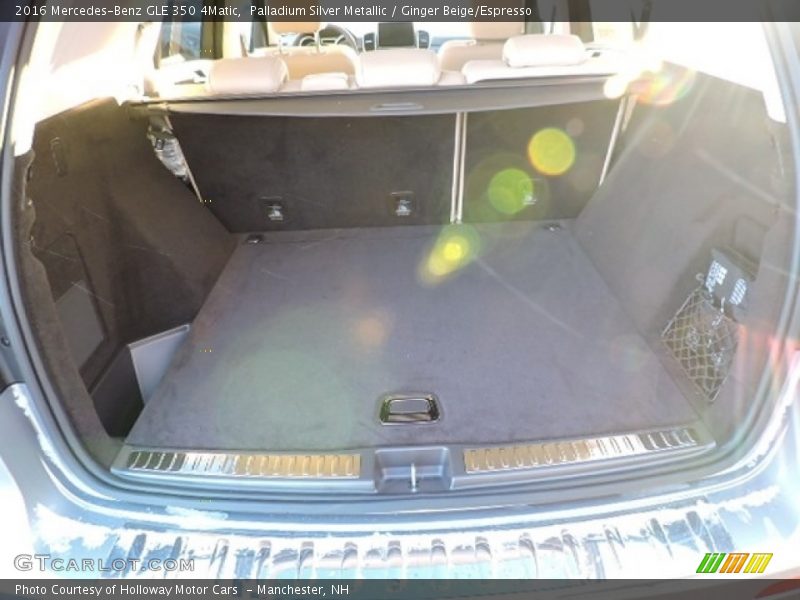 Palladium Silver Metallic / Ginger Beige/Espresso 2016 Mercedes-Benz GLE 350 4Matic