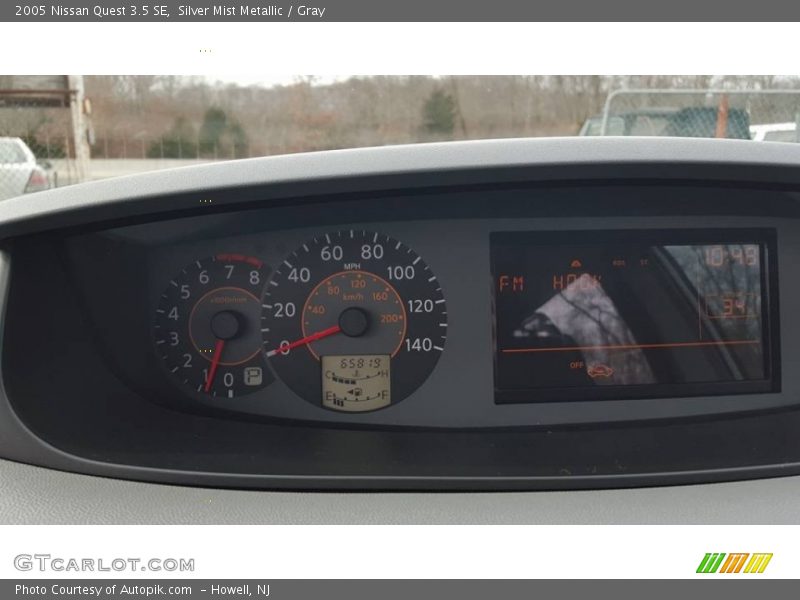 Silver Mist Metallic / Gray 2005 Nissan Quest 3.5 SE