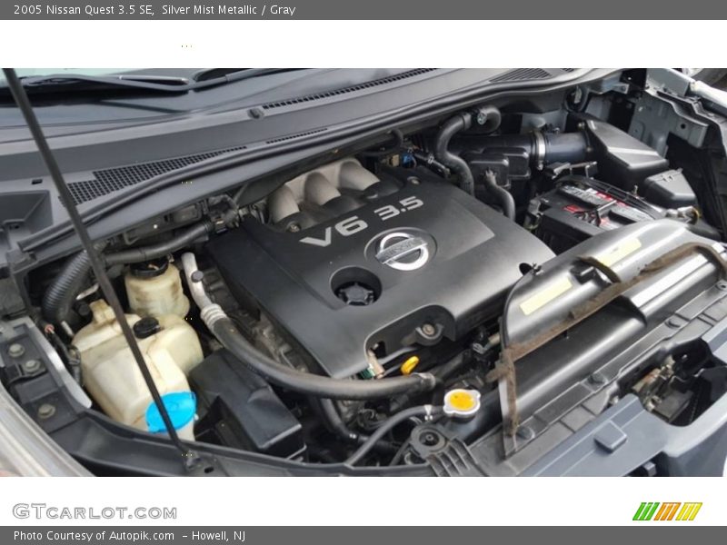 Silver Mist Metallic / Gray 2005 Nissan Quest 3.5 SE