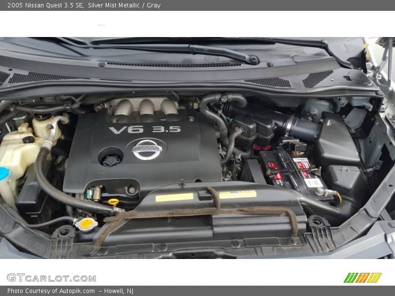 Silver Mist Metallic / Gray 2005 Nissan Quest 3.5 SE