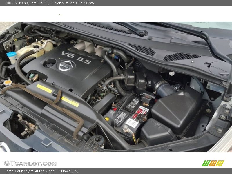 Silver Mist Metallic / Gray 2005 Nissan Quest 3.5 SE