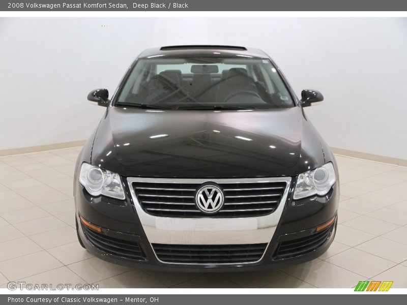 Deep Black / Black 2008 Volkswagen Passat Komfort Sedan