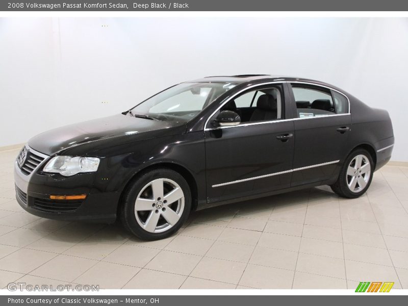 Deep Black / Black 2008 Volkswagen Passat Komfort Sedan