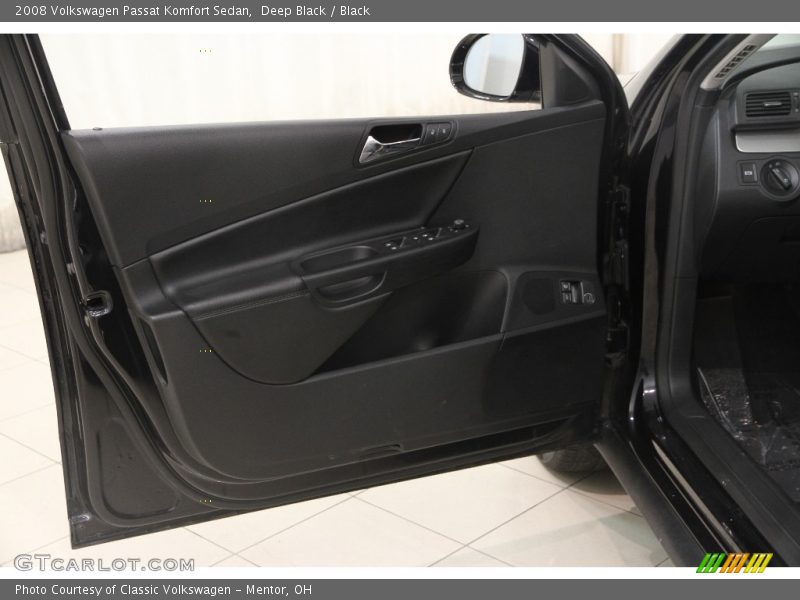 Deep Black / Black 2008 Volkswagen Passat Komfort Sedan