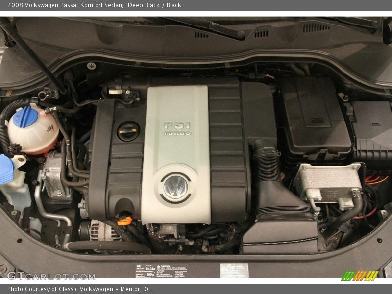 Deep Black / Black 2008 Volkswagen Passat Komfort Sedan