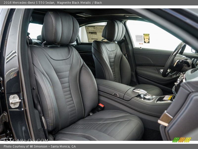 Magnetite Black Metallic / Black 2016 Mercedes-Benz S 550 Sedan