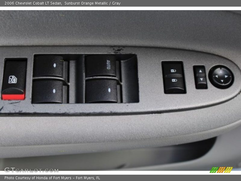 Sunburst Orange Metallic / Gray 2006 Chevrolet Cobalt LT Sedan