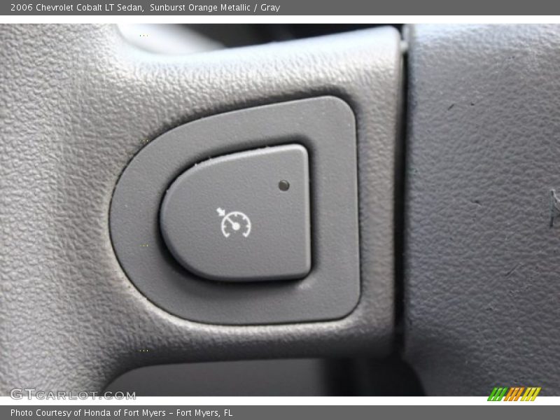 Sunburst Orange Metallic / Gray 2006 Chevrolet Cobalt LT Sedan