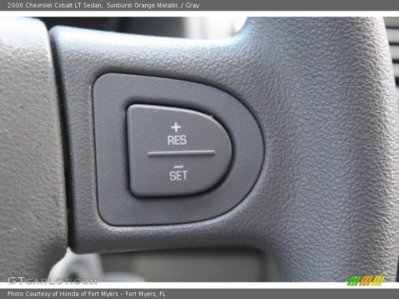 Sunburst Orange Metallic / Gray 2006 Chevrolet Cobalt LT Sedan