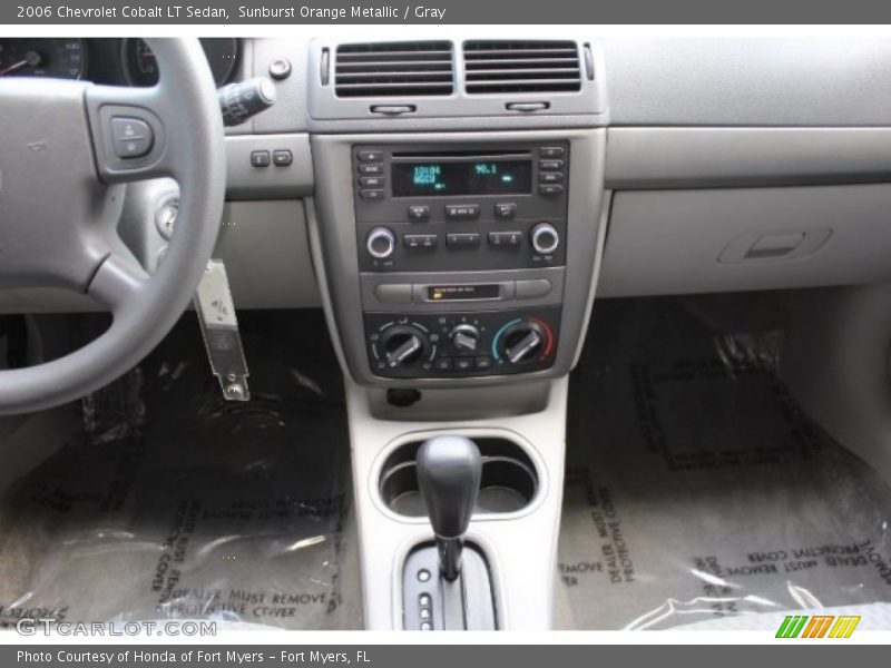 Sunburst Orange Metallic / Gray 2006 Chevrolet Cobalt LT Sedan