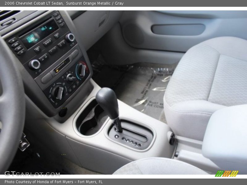 Sunburst Orange Metallic / Gray 2006 Chevrolet Cobalt LT Sedan