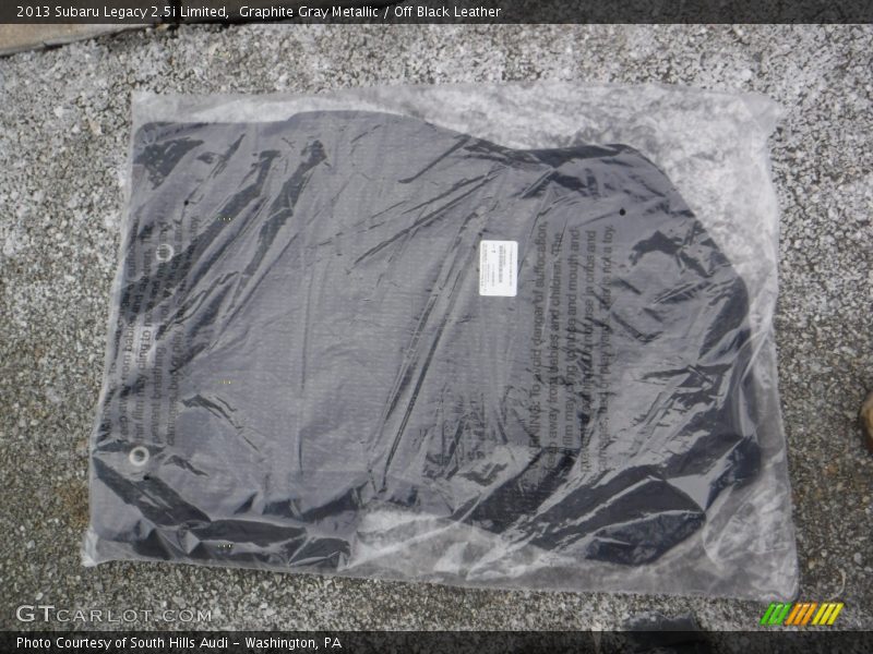 Graphite Gray Metallic / Off Black Leather 2013 Subaru Legacy 2.5i Limited