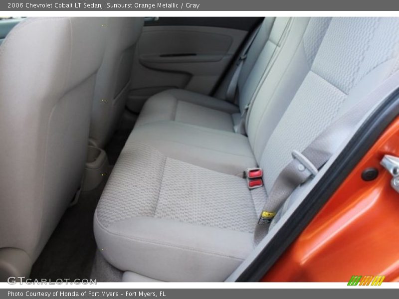 Sunburst Orange Metallic / Gray 2006 Chevrolet Cobalt LT Sedan