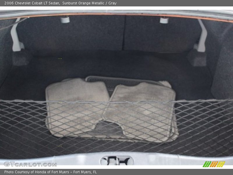 Sunburst Orange Metallic / Gray 2006 Chevrolet Cobalt LT Sedan