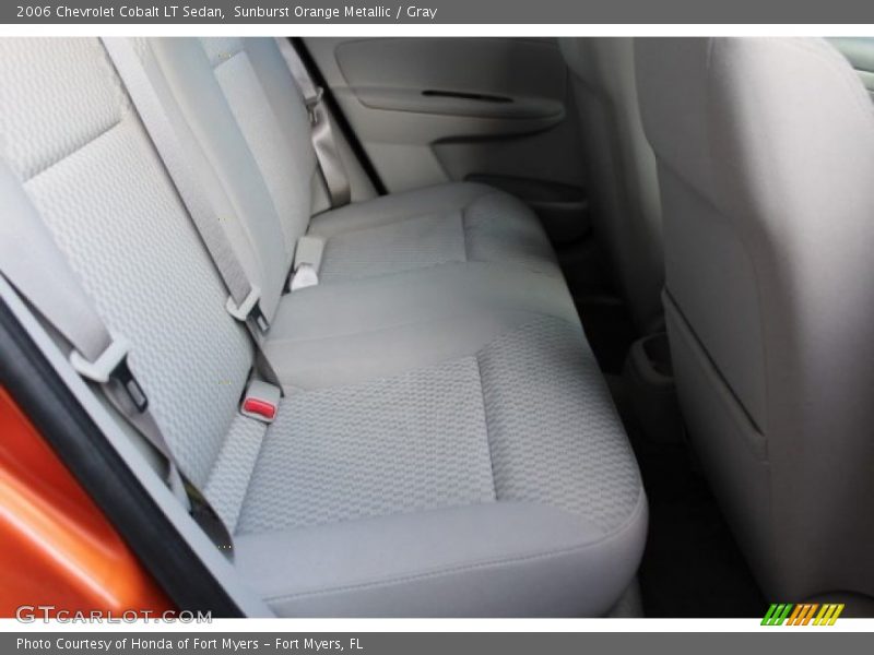 Sunburst Orange Metallic / Gray 2006 Chevrolet Cobalt LT Sedan