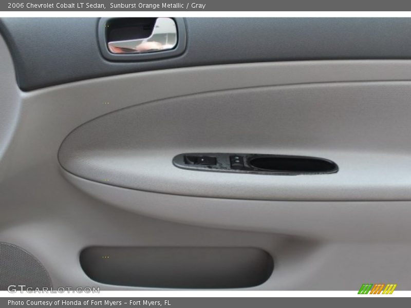 Sunburst Orange Metallic / Gray 2006 Chevrolet Cobalt LT Sedan