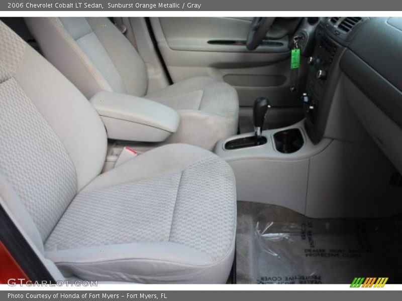 Sunburst Orange Metallic / Gray 2006 Chevrolet Cobalt LT Sedan