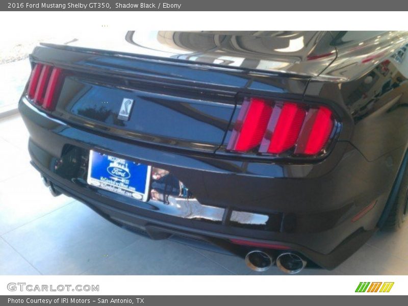 Shadow Black / Ebony 2016 Ford Mustang Shelby GT350