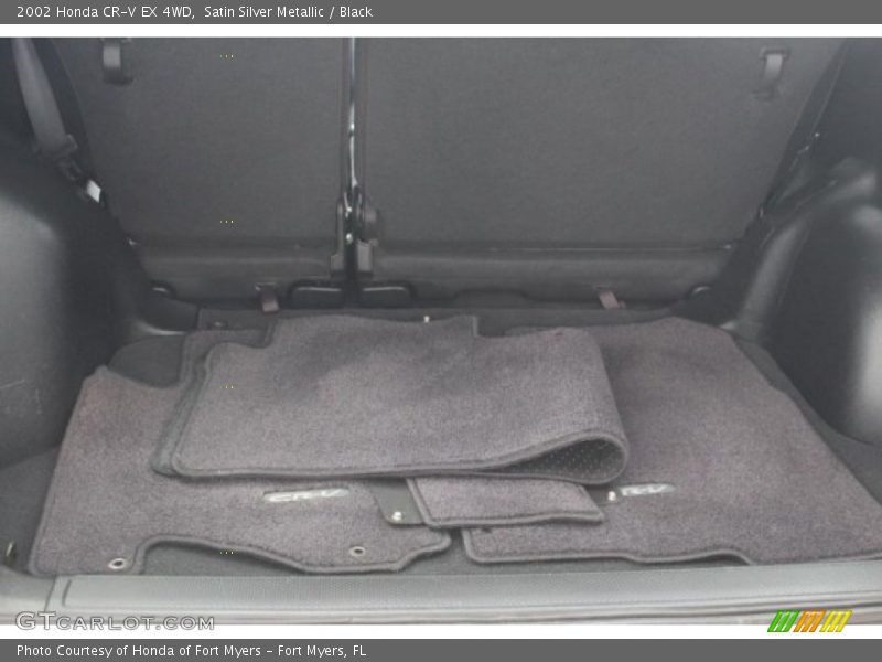 Satin Silver Metallic / Black 2002 Honda CR-V EX 4WD