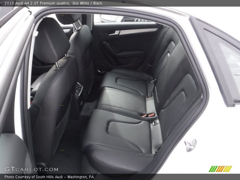 Ibis White / Black 2016 Audi A4 2.0T Premium quattro