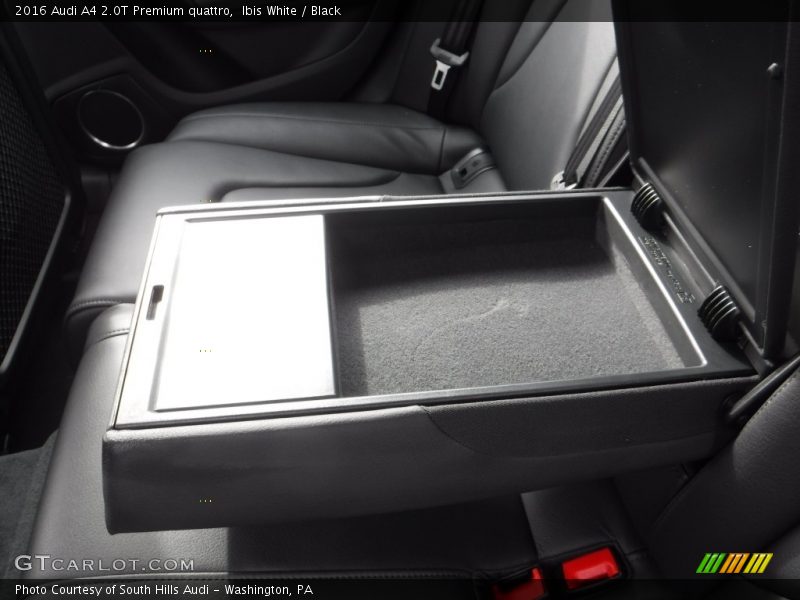 Ibis White / Black 2016 Audi A4 2.0T Premium quattro