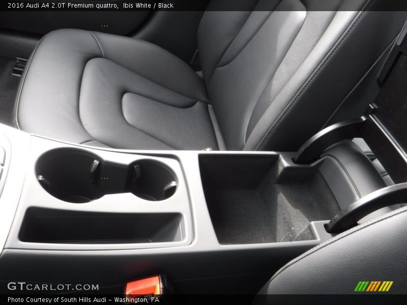 Ibis White / Black 2016 Audi A4 2.0T Premium quattro