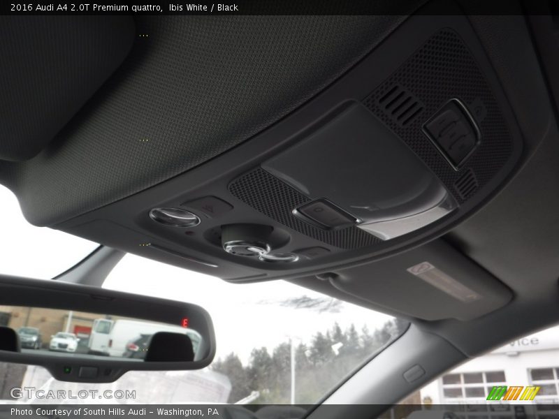 Ibis White / Black 2016 Audi A4 2.0T Premium quattro