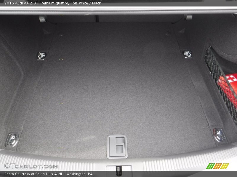 Ibis White / Black 2016 Audi A4 2.0T Premium quattro