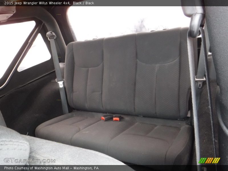 Black / Black 2015 Jeep Wrangler Willys Wheeler 4x4