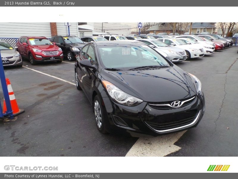 Black / Gray 2013 Hyundai Elantra GLS