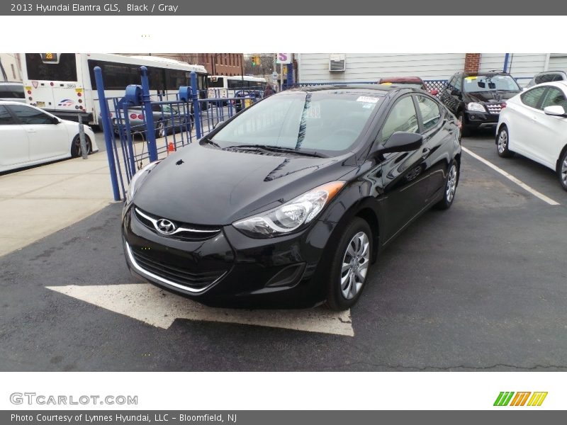 Black / Gray 2013 Hyundai Elantra GLS