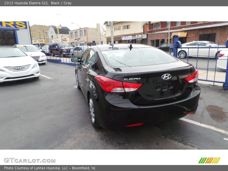 Black / Gray 2013 Hyundai Elantra GLS