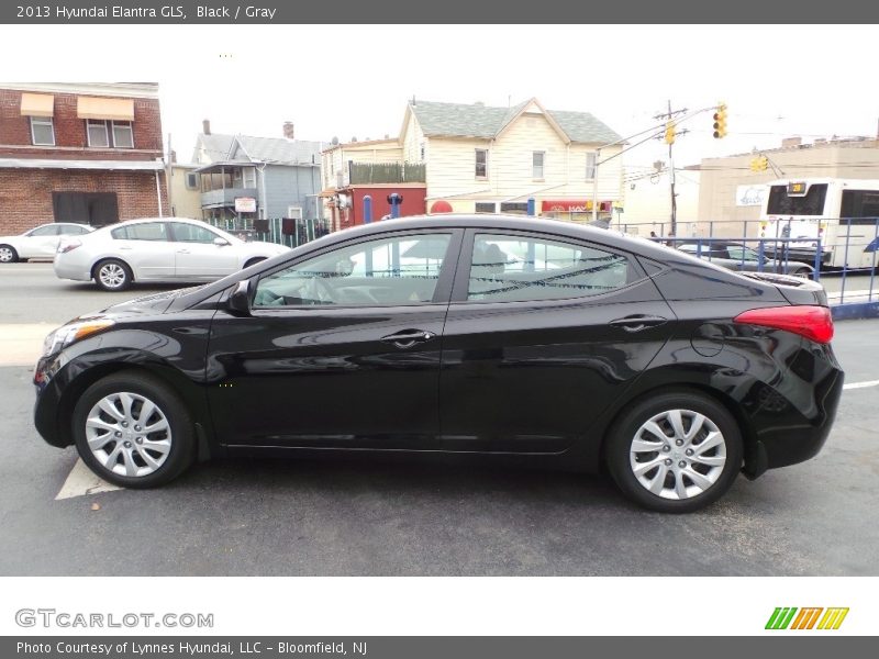 Black / Gray 2013 Hyundai Elantra GLS