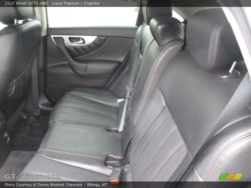 Liquid Platinum / Graphite 2015 Infiniti QX70 AWD