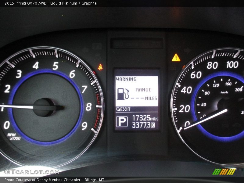 Liquid Platinum / Graphite 2015 Infiniti QX70 AWD