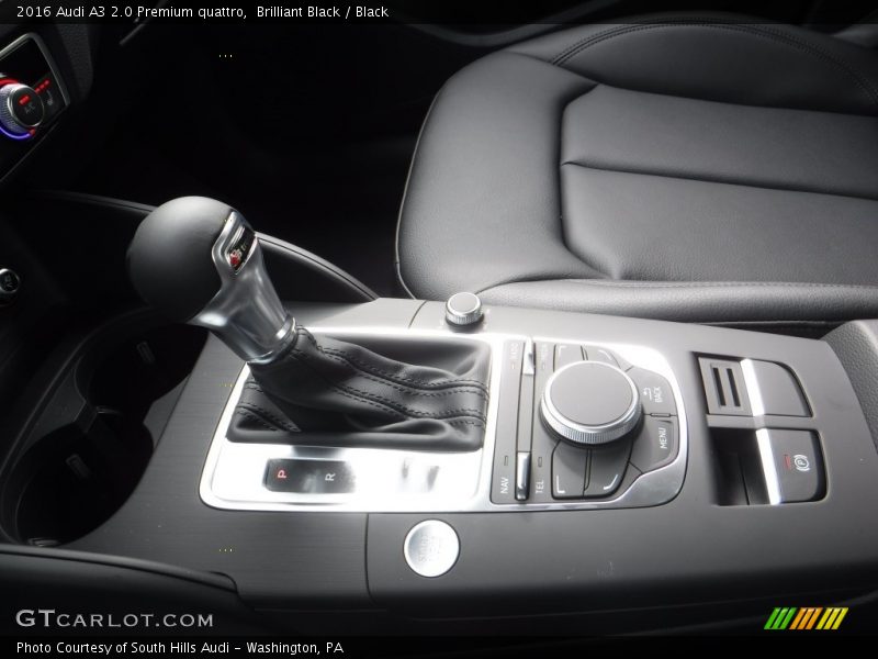 Brilliant Black / Black 2016 Audi A3 2.0 Premium quattro