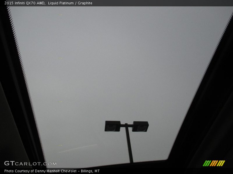 Liquid Platinum / Graphite 2015 Infiniti QX70 AWD