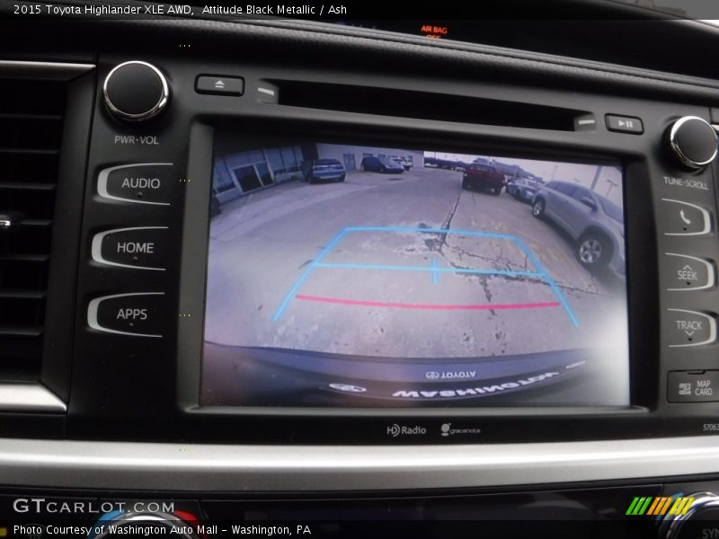 Attitude Black Metallic / Ash 2015 Toyota Highlander XLE AWD