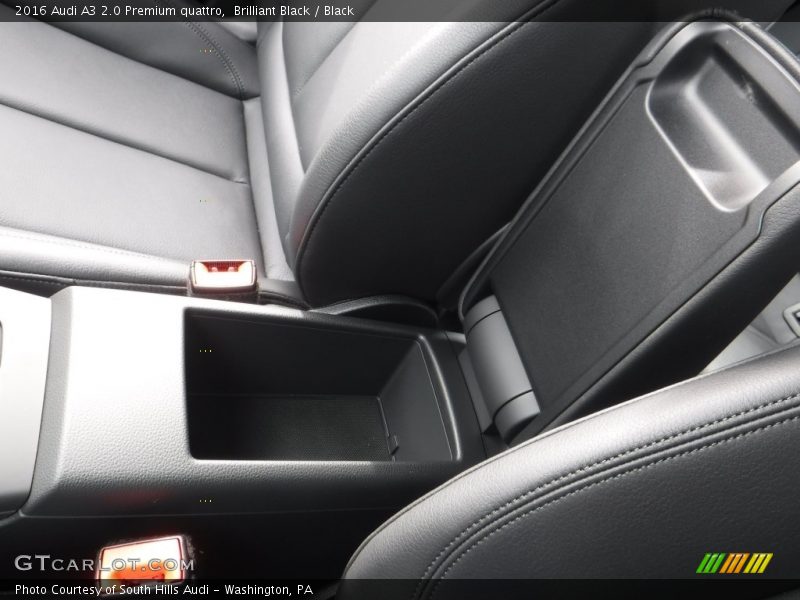 Brilliant Black / Black 2016 Audi A3 2.0 Premium quattro