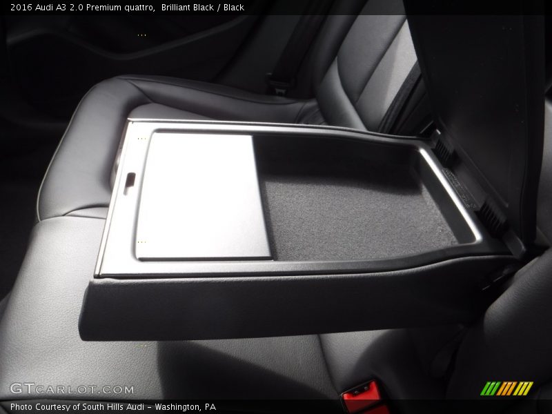 Brilliant Black / Black 2016 Audi A3 2.0 Premium quattro
