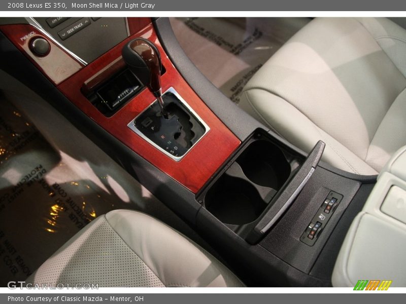 Moon Shell Mica / Light Gray 2008 Lexus ES 350