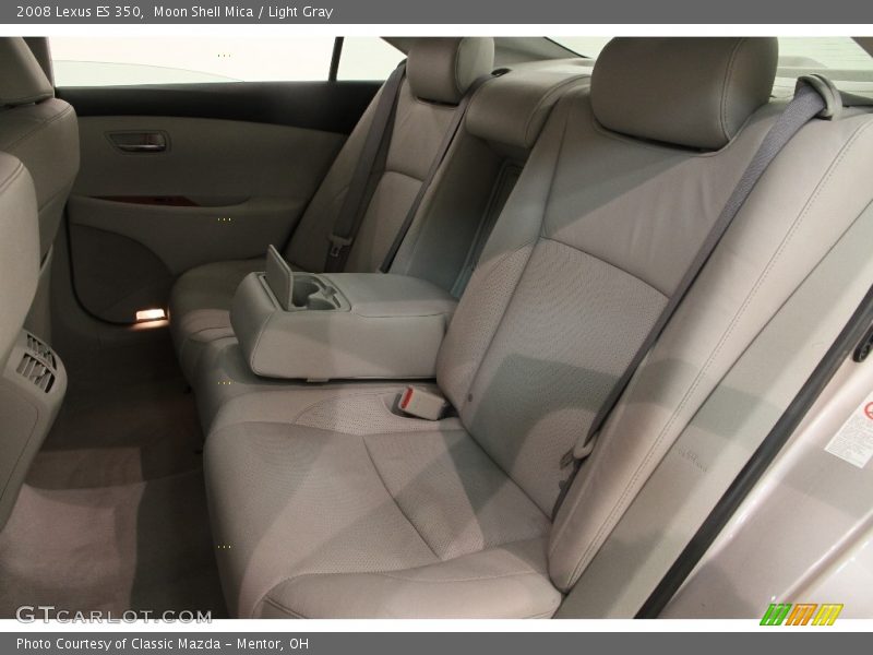 Moon Shell Mica / Light Gray 2008 Lexus ES 350