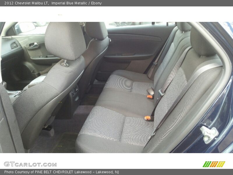 Imperial Blue Metallic / Ebony 2012 Chevrolet Malibu LT