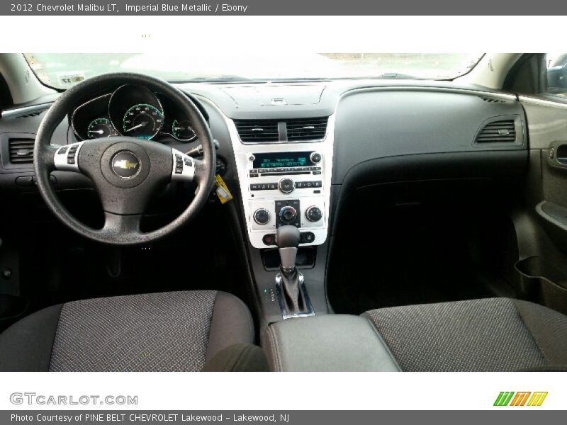 Imperial Blue Metallic / Ebony 2012 Chevrolet Malibu LT