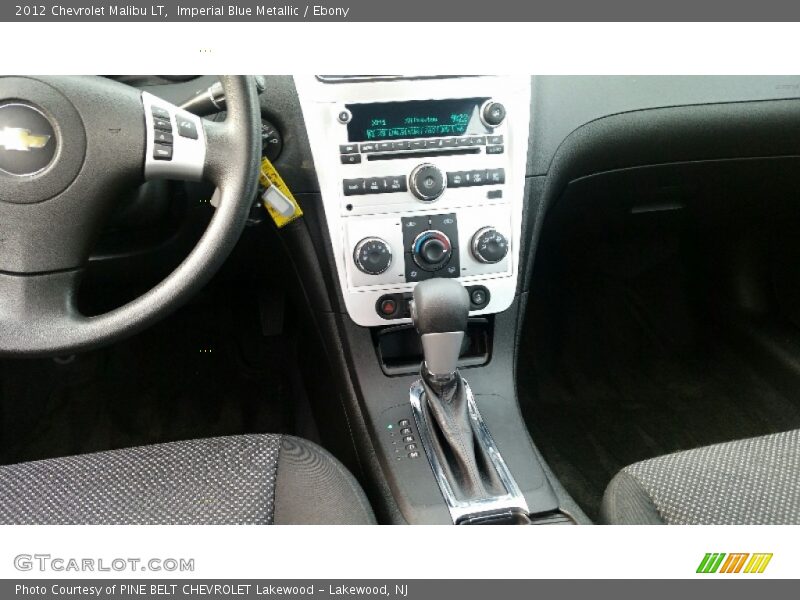 Imperial Blue Metallic / Ebony 2012 Chevrolet Malibu LT