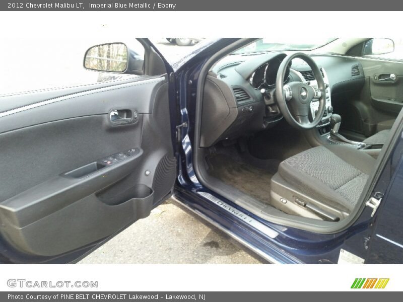 Imperial Blue Metallic / Ebony 2012 Chevrolet Malibu LT