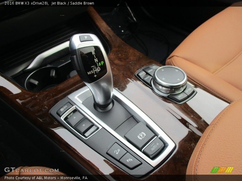 Jet Black / Saddle Brown 2016 BMW X3 xDrive28i