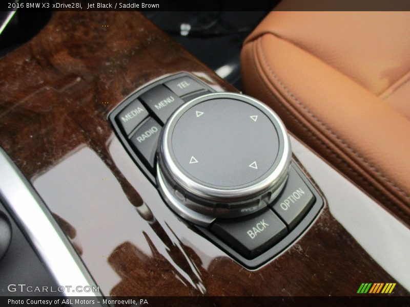 Jet Black / Saddle Brown 2016 BMW X3 xDrive28i